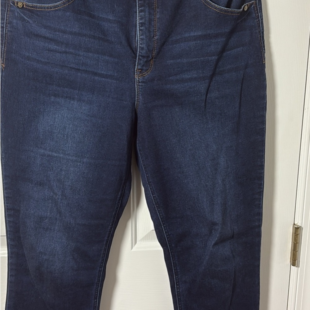 Democracy Women's Dark Blue Boot Cut Jeans